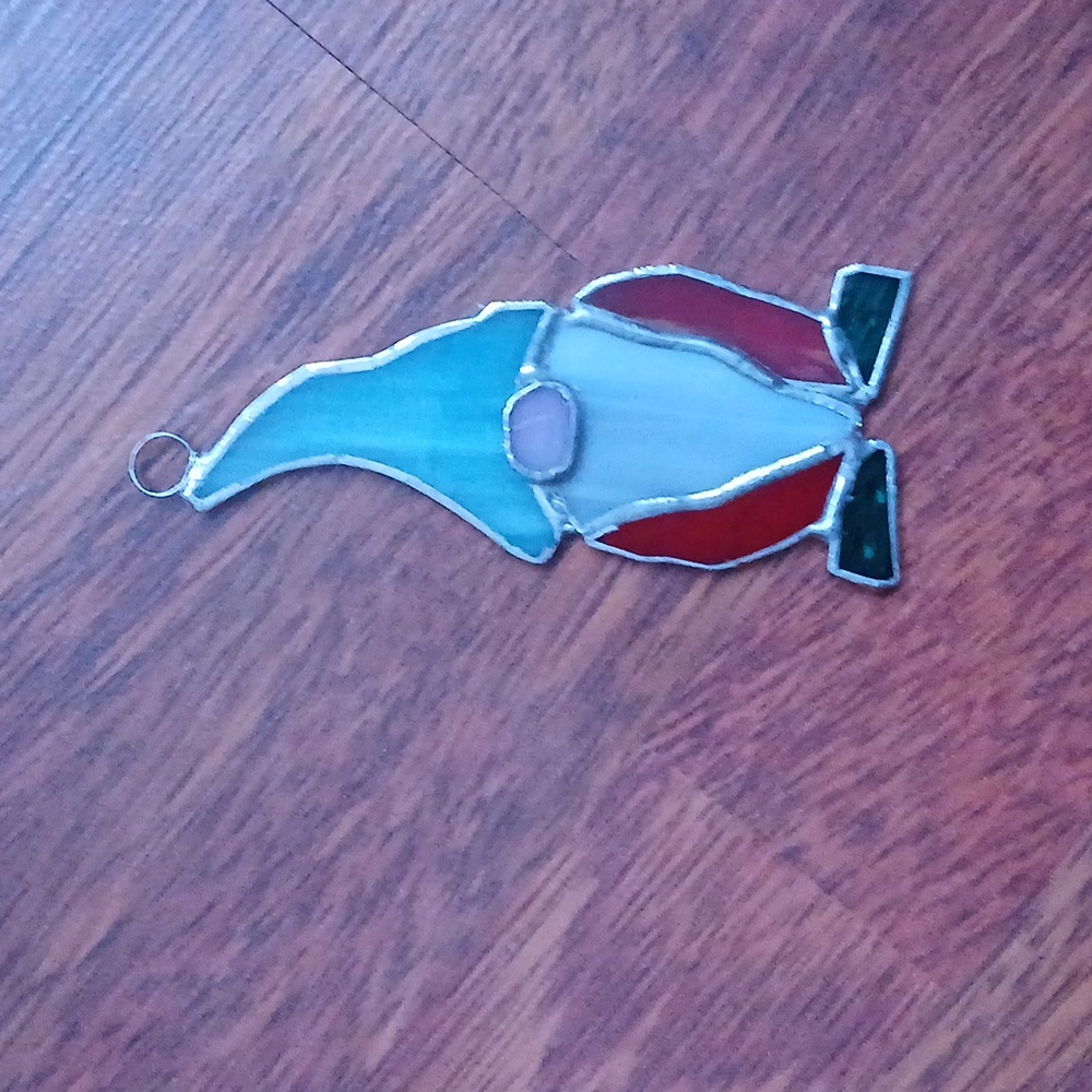Stained glass gnome‎